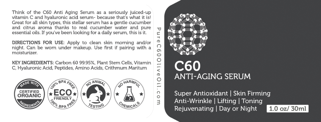 美容液 C60 ANTI-GRAVITY SERUM 30mL Skin Serum - Anti Gravity | C60 Purple Power