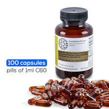 Wholesale Case 48 Units - C60 Organic Avocado Oil Capsules / Pills 100ml - 99.99% C60 Solvent-Free