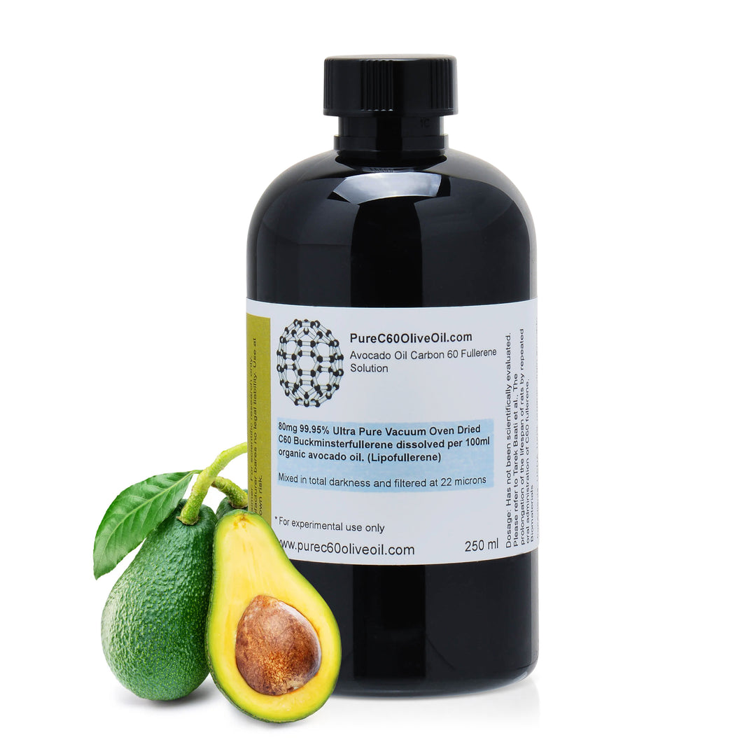 C60 Organic Avocado Oil 250ml