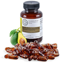 C60 Organic Avocado Oil Capsules / Pills 100ml - 99.99% C60 Solvent-Free