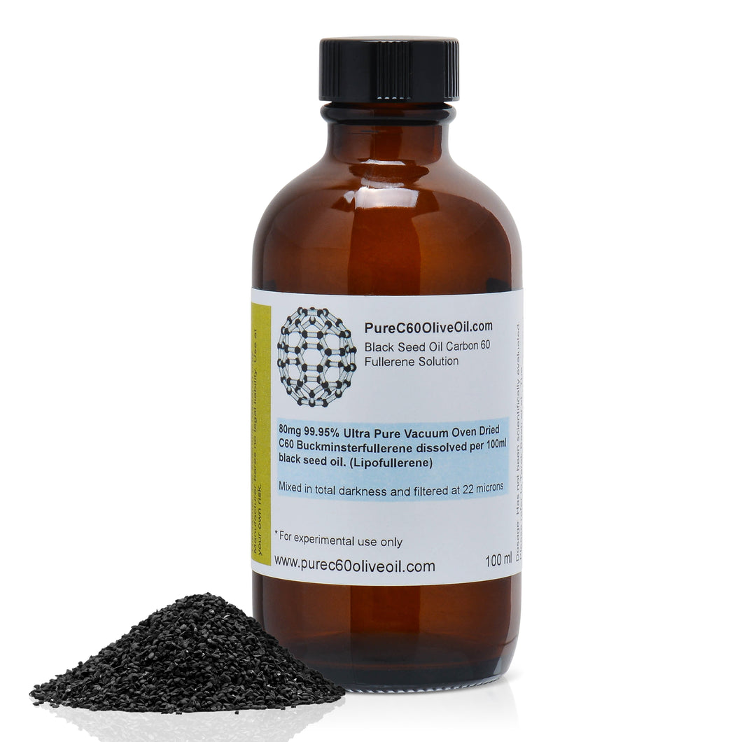 C60 Organic Black Seed Oil 100ml